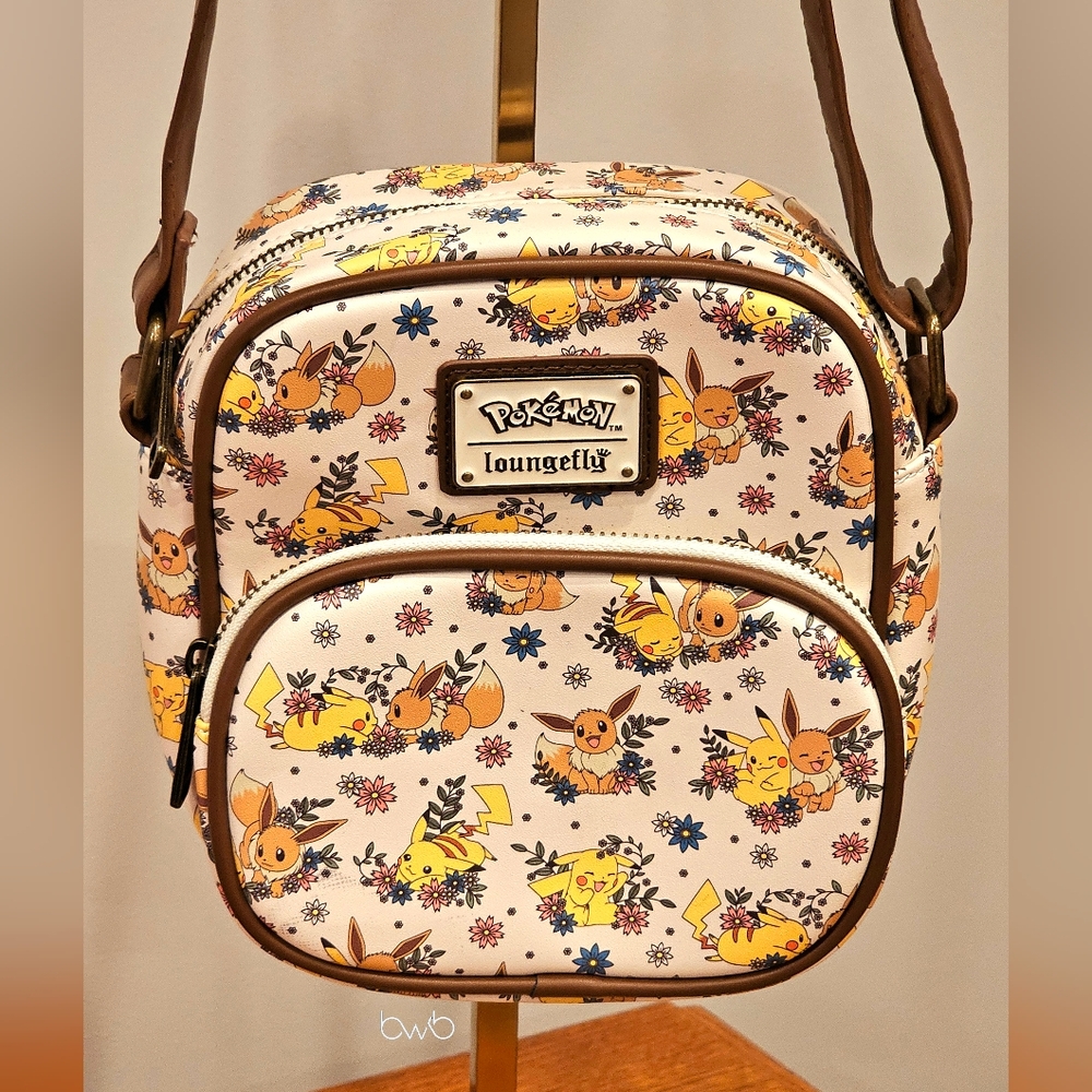 Loungefly Pokémon Pikachu Eevee Crossbody Bag